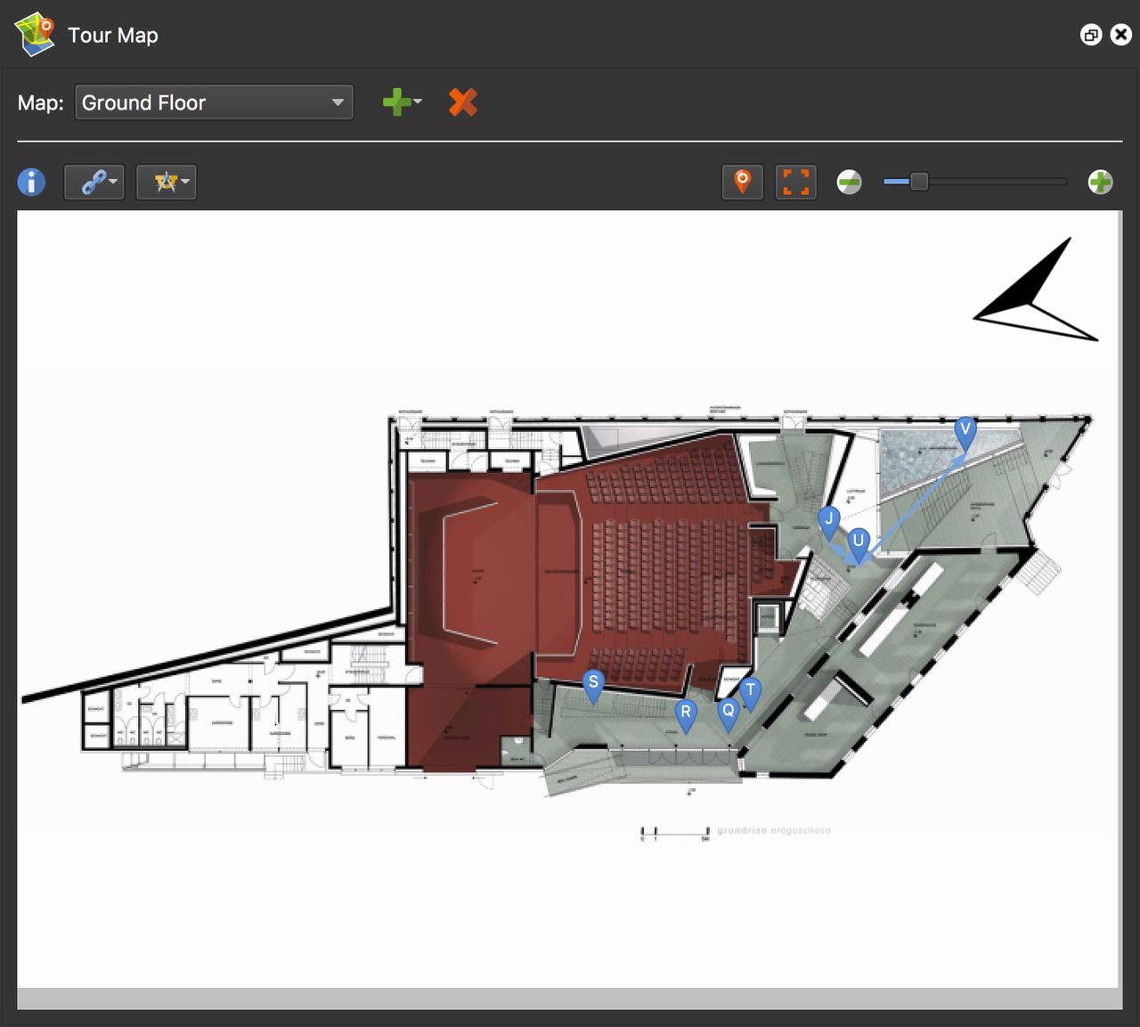 Floor Plan added to the Tour Map