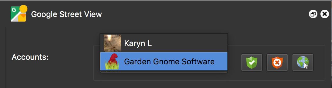 Street View Accounts
